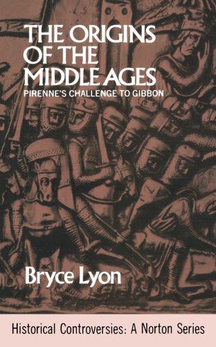 Cover for Lyon Bryce · The Origins of the Middle Ages (Taschenbuch) (1971)