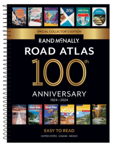 Cover for Rand McNally · Rand McNally 2024 EasyFinder Midsize Road Atlas USA, Canada &amp; Mexico (Spiralbog) (2023)