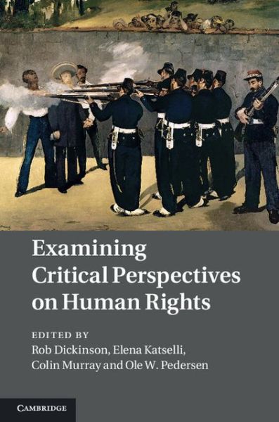 Cover for Rob Dickinson · Examining Critical Perspectives on Human Rights (Hardcover bog) (2012)