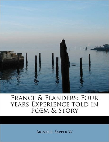 Cover for Brindle Sapper W · France &amp; Flanders: Four Years Experience Told in Poem &amp; Story (Taschenbuch) (2011)