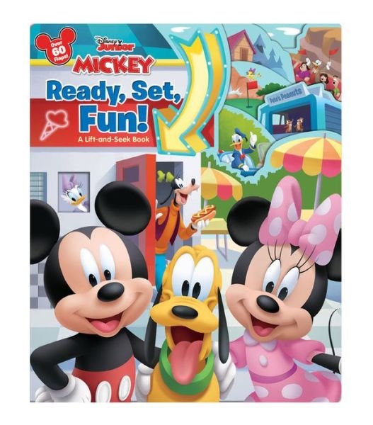 Cover for Disney Books · Mickey: Ready, Set, Fun!: A Lift-and-Seek Book - Lift-and-Seek (Board book) (2019)