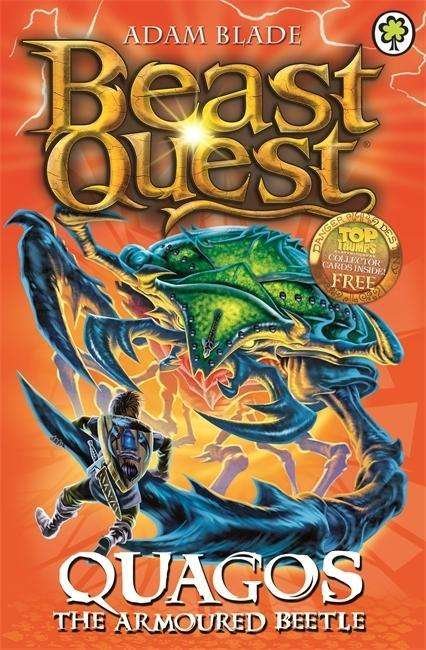 Cover for Adam Blade · Beast Quest: Quagos the Armoured Beetle: Series 15 Book 4 - Beast Quest (Paperback Book) (2016)