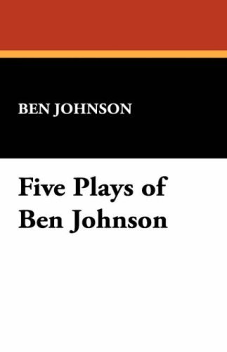 Cover for Ben Johnson · Five Plays of Ben Jonson (Hardcover Book) (2008)