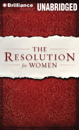 The Resolution for Women - Priscilla Shirer - Audio Book - Brilliance Audio - 9781455819935 - September 30, 2011