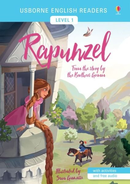 Cover for Brothers Grimm · Rapunzel - English Readers Level 1 (Paperback Bog) (2019)