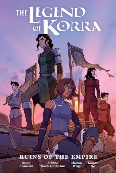 Cover for Michael Dante Dimartino · The Legend Of Korra: Ruins Of The Empire Library Edition (Gebundenes Buch) (2020)