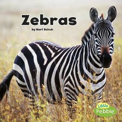 Cover for Mari Schuh · Zebras (Black and White Animals) (Paperback Book) (2017)