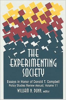 Cover for Eli Ginzberg · The Experimenting Society: Essays in Honor of Donald T. Campbell (Hardcover Book) (1997)