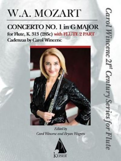 Cover for Wolfgang Amadeus Mozart · Concerto No. 1 in G Major for Flute, K. 313 (Buch) (2015)