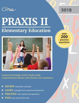 Cover for Cox · Praxis II Elementary Education Content Knowledge (5018) Study Guide: Comprehensive Review with Practice Test Questions (Pocketbok) (2021)
