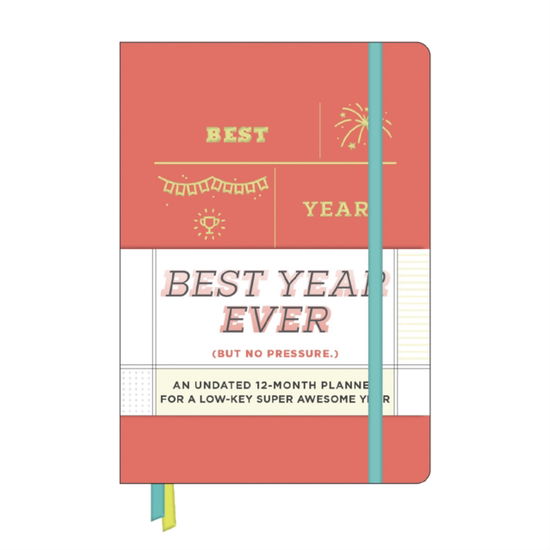 Cover for Knock Knock · Knock Knock Best Year Ever Large Hardcover Planner (MISC) (2024)