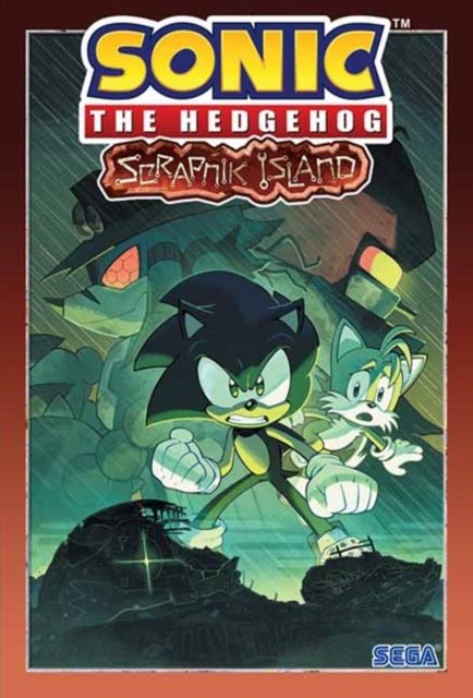 Cover for Daniel Barnes · Sonic the Hedgehog: Scrapnik Island (Paperback Bog) (2023)