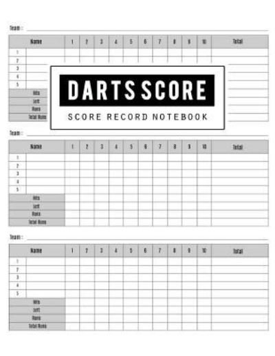 Cover for Bg Publishing · Darts Score Record (Pocketbok) (2018)