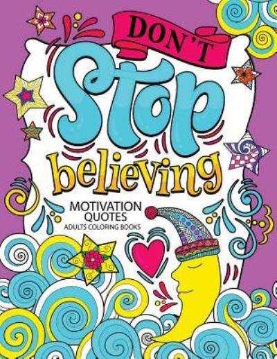 Cover for Tiny Cactus Publishing · A Motivation Quotes Adults Coloring books (Pocketbok) (2017)