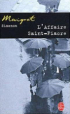 Cover for Georges Simenon · L'affaire Saint-Fiacre (Taschenbuch) [French edition] (2003)