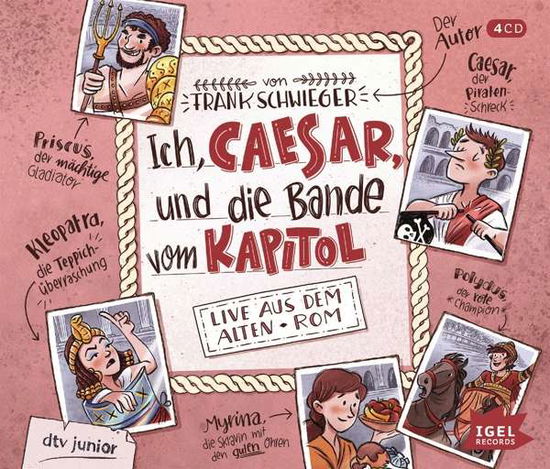 Ich,caesar,und Die Bande Vom Kapitol - Frank Schwieger - Music - IGEL RECORDS - 9783731311935 - March 19, 2018