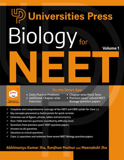 Biology for NEET: Volume 1 - Runjhun Mathur - Books - Universities Press - 9788195400935 - November 18, 2022