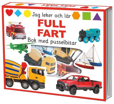 Cover for Ellie Boultwood, Ellie Cockayne Hannah, Amy Oliver · Full fart : bok med pusselbitar (Book) (2023)