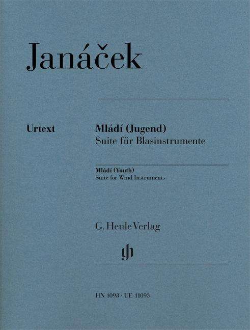 Cover for Janácek · Mládí (Jugend),Suit.Blasin.HN109 (Book)