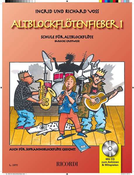 Cover for Voss · Voss:altblockflÃ¶tenfieber, M. Audio-cd (Book)