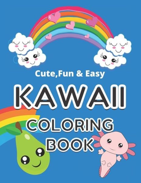 Cover for Kuyoh Designs · Kawaii Coloring Book (Paperback Book) (2021)