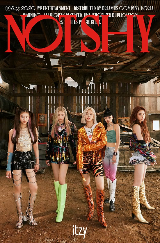 Cover for Itzy · Not Shy (CD/Merch) [Bundle edition] (2023)