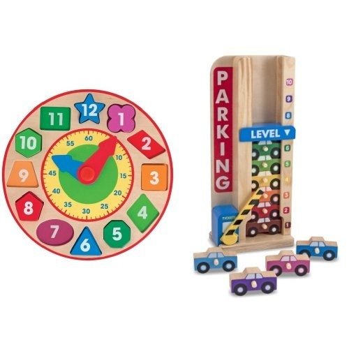 Cover for Melissa And Doug · Shape Sorting Clock (N/A)
