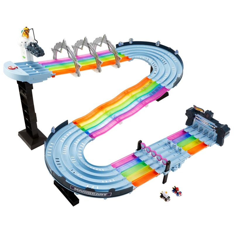 mattel mario kart hot wheels track