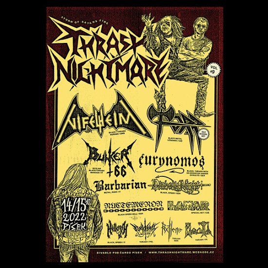 Barbarian · Live At Thrash Nightmare Vol. 9 (LP) (2023)