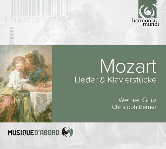 Cover for Mozart Wolfgang Amadeus · Lieder &amp; Klavierstücke (CD) (2016)