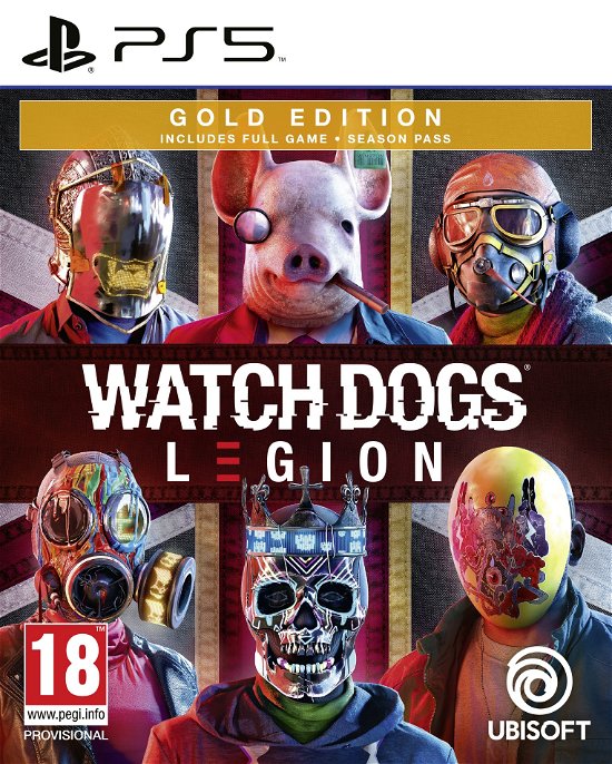 Cover for Ubisoft · Watch Dogs: Legion - Gold Edition (PS5) (2020)