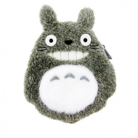 STUDIO GHIBLI - Coin Purse Totoro Plush Grey - 12 - Studio Ghibli: My Neighbour Totoro - Merchandise -  - 3760226372936 - February 7, 2019