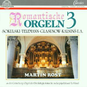 Romantic Organ 3 - Martin Rost - Musikk - THOR - 4003913121936 - 1. mars 1994