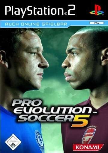 Cover for Ps2 · Pro Evolution Soccer 5 (PS4) (2005)