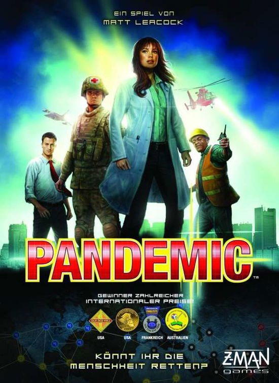 Cover for Asmodee · 691100 - Pandemic - Grundspiel - Deutsch Version (Leketøy) (2018)