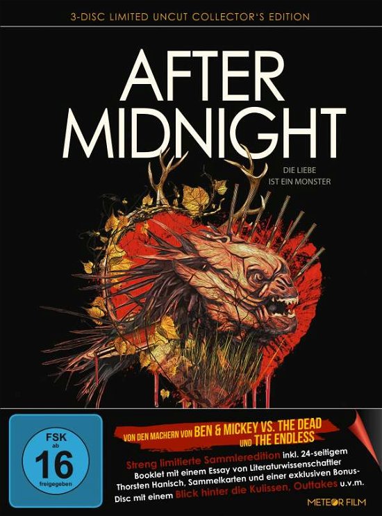Cover for Gardner,jeremy / Stella,christian · After Midnight-die Liebe Ist Ein Monster-limit (Blu-ray) (2020)
