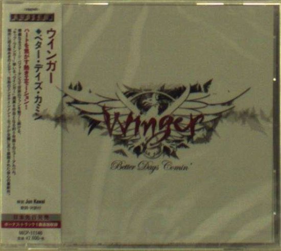 Cover for Winger · Better Day's Comin' (CD) [Japan Import edition] (2014)