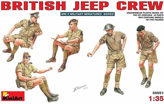 Cover for MiniArt · 1/35 British Jeep Crew. (N/A)