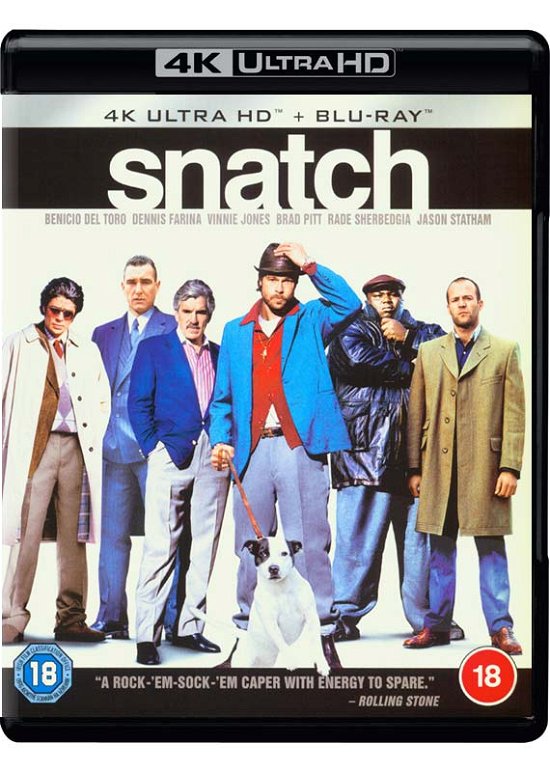 Cover for Snatch  20th Anniversary · Snatch (2000) - 20th Anniversary (Blu-ray) (2021)
