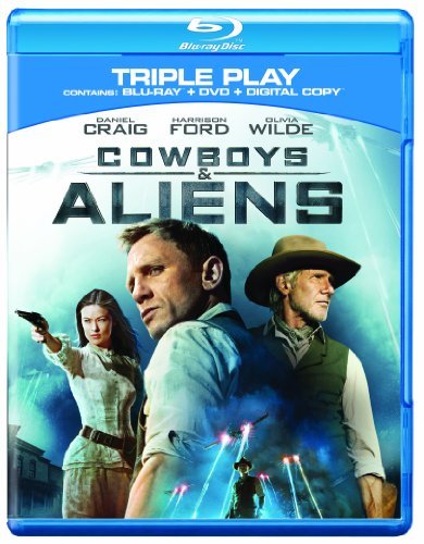 Cover for Cowboys &amp; Aliens (Blu-ray+dvd) (Blu-ray) (2018)