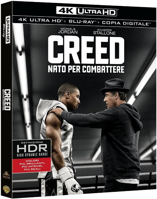 Creed - Nato Per Combattere (Blu-ray 4k Ultra Hd+blu-ray+copia Digitale) - Michael B. Jordan,phylicia Rashad,sylvester Stallone,tessa Thompson - Film - NEW LINE - 5051891140936 - 17. juni 2016