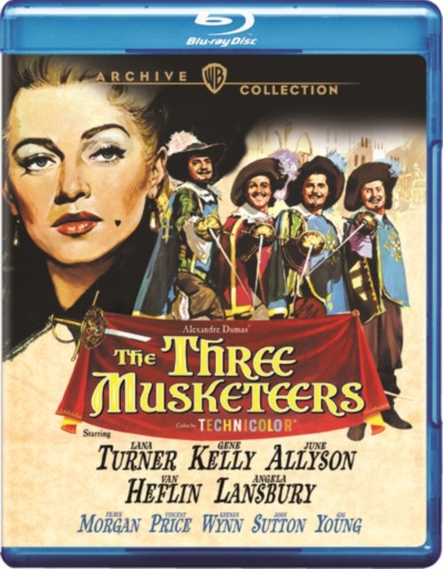 Cover for George Sidney · The Three Musketeers (1948) (Blu-ray) (2023)