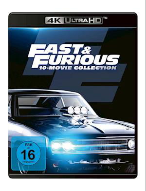 Cover for Vin Diesel,paul Walker,dwayne Johnson · Fast &amp; Furious - 10-movie-collection (4K UHD Blu-ray) (2023)