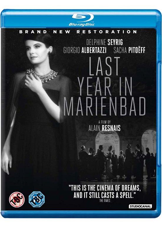 Cover for Last Year in Marienbad BD · Last Year In Marienbad (Blu-ray) (2018)