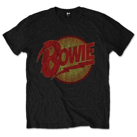 David Bowie Unisex T-Shirt: Diamond Dogs Vintage - David Bowie - Merchandise - ROFF - 5055295377936 - 7 april 2016