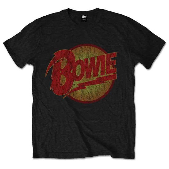 Cover for David Bowie · David Bowie Unisex T-Shirt: Diamond Dogs Vintage (T-shirt) [size M] [Black - Unisex edition] (2016)