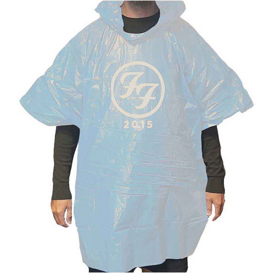 Cover for Foo Fighters · Foo Fighters Unisex Poncho: Black FF (Ex-Tour) (Kläder)