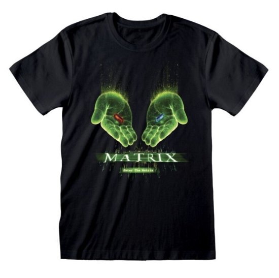 Cover for The Matrix · Matrix - Hand Pills T Shirt (T-shirt) [size L] (2024)