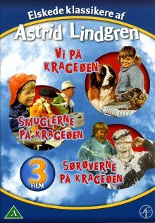 Cover for Astrid Lindgren · Vi På Krageøen / Smuglerne På Krageøen / Sørøverne På Krageøen (DVD) (2013)