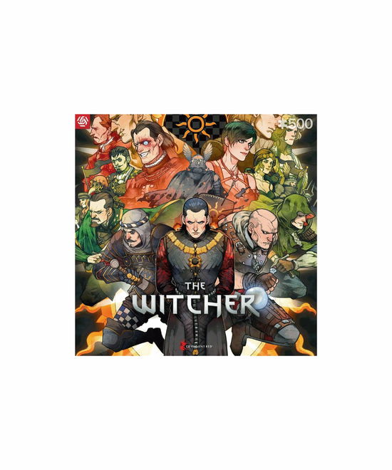 Gaming Puzzle: The Witcher Nilfgaard (500 Pieces) - Good Loot - Merchandise -  - 5908305244936 - 